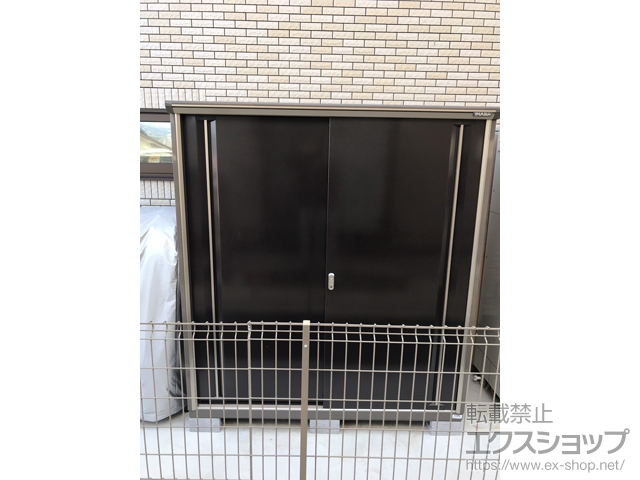 神奈川県小田原市のの物置・屋外倉庫 ナイソーシスター　1740×720×1903 KMW-177E-P-CB 施工例