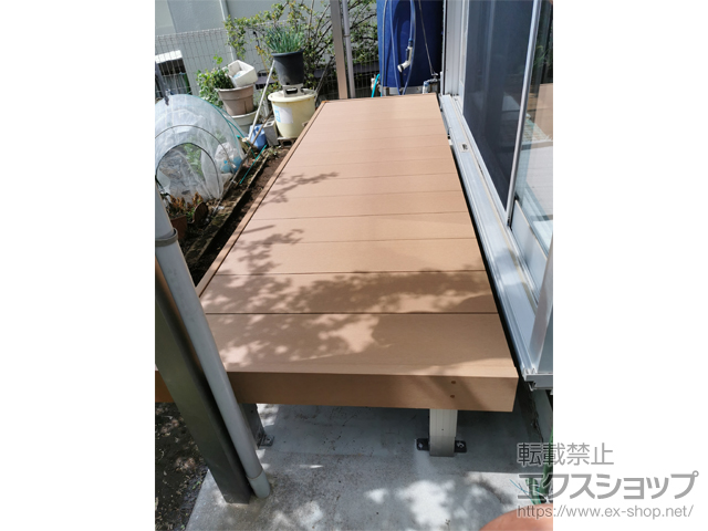 神奈川県横浜市ののウッドデッキ リウッドデッキ 200 施工例