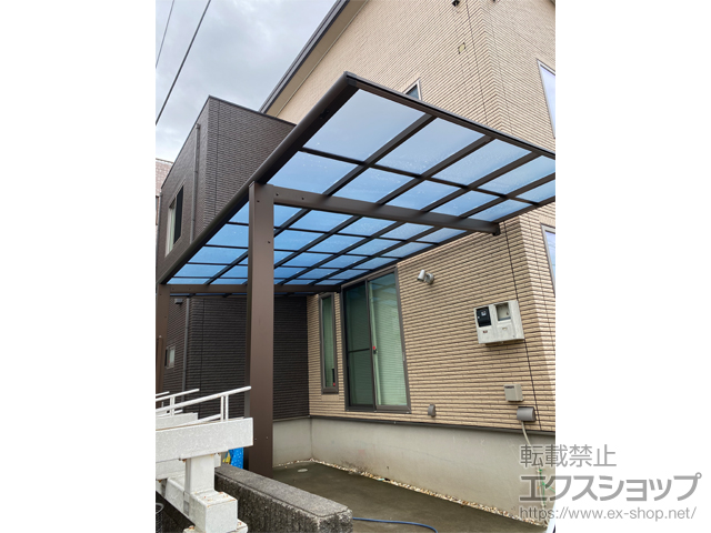 埼玉県所沢市ののカーポート エフルージュグラン　積雪〜20cm対応 施工例