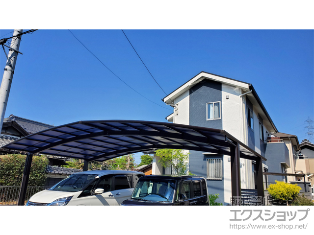 愛知県一宮市ののカーポート レイナトリプルポートグラン　積雪〜20cm対応 施工例
