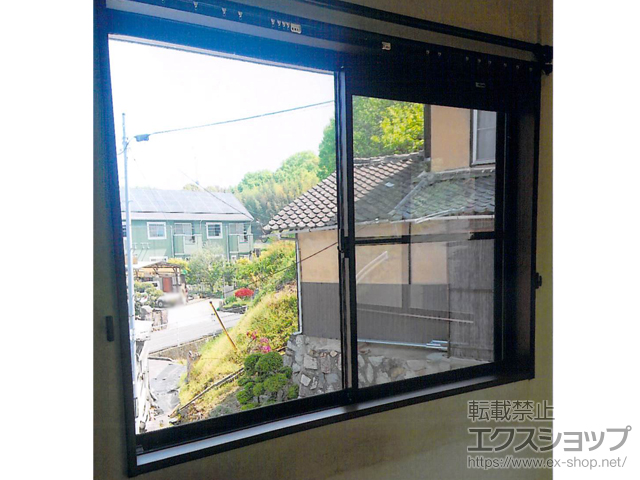 広島県福山市のの二重窓（内窓） インプラス 引違い窓 2枚建 施工例