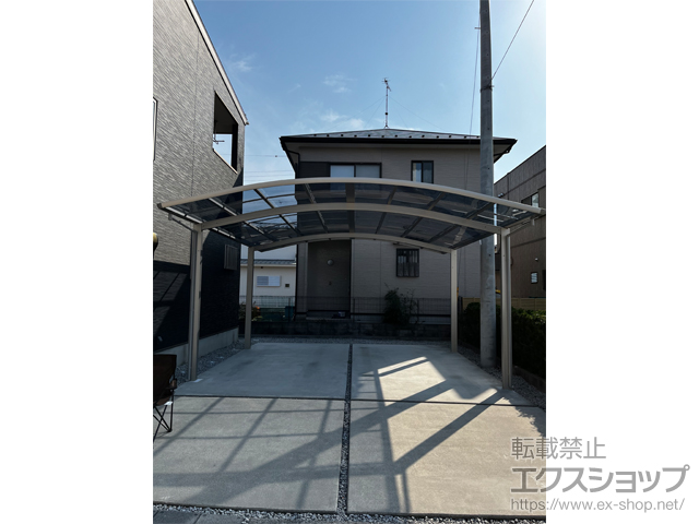 滋賀県彦根市ののカーポート レイナツインポートグラン　積雪〜20cm対応 施工例