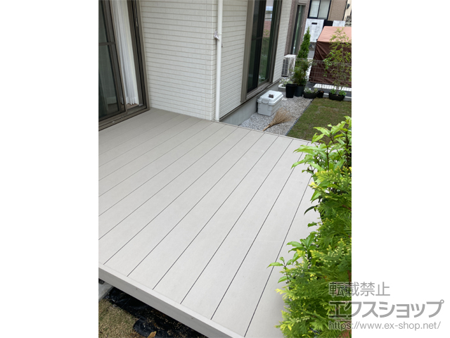 東京都調布市ののウッドデッキ リウッドデッキ 200 施工例