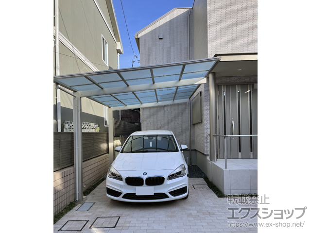 東京都世田谷区ののカーポート エフルージュグラン　積雪〜20cm対応 施工例