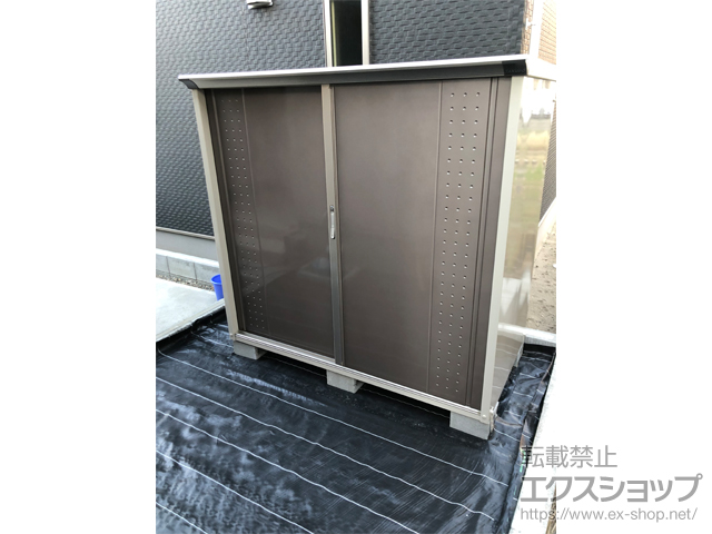 新潟県新潟市のの物置・屋外倉庫 グランプレステージジャンプ 1695×900×1600 GP-179B-T-CB 施工例