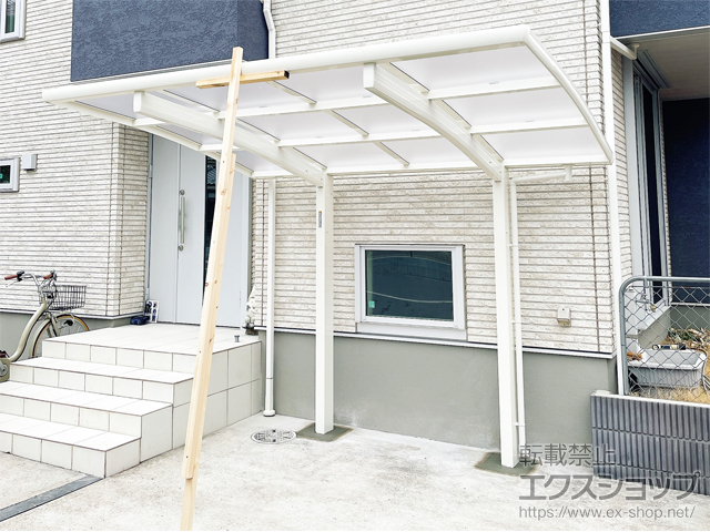 埼玉県さいたま市ののサイクルポート・駐輪場 レイナポートグランミニ 積雪〜20cm対応 施工例
