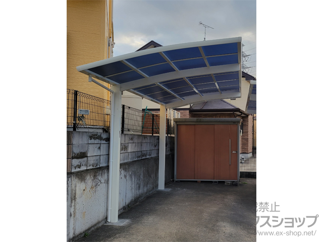 千葉県千葉市ののカーポート 【01】レイナポートグラン　積雪〜20cm対応 施工例