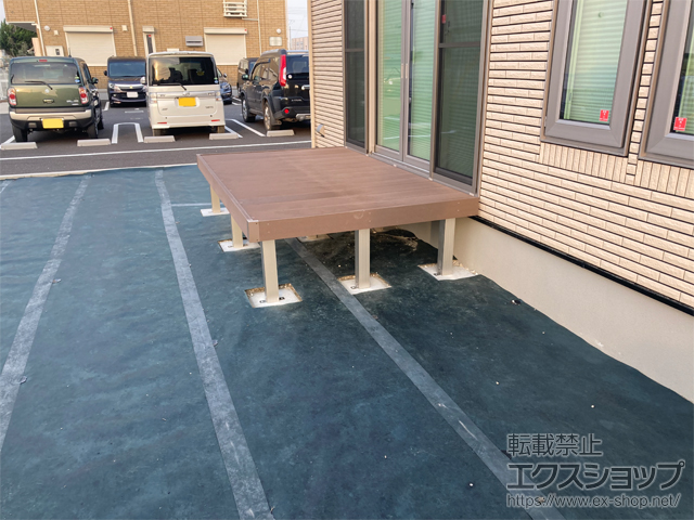 千葉県袖ケ浦市ののウッドデッキ マージウッドデッキ 施工例