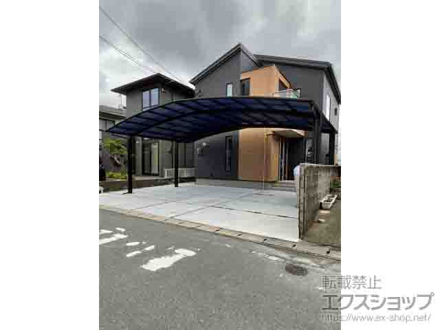 福岡県春日市ののカーポート レイナトリプルポートグラン　積雪〜20cm対応 施工例