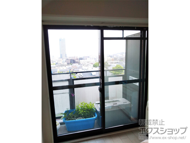 兵庫県神戸市のLIXIL リクシル（トステム）の インプラス 引違い窓 2枚建 施工例
