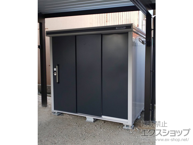 鳥取県米子市のの物置・屋外倉庫 エルモ 一般型 2220×1520×2120（LMD-2215） LMD-2215-SM 施工例