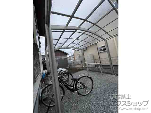 滋賀県近江八幡市ののカーポート レイナツインポートグラン　積雪〜20cm対応 施工例