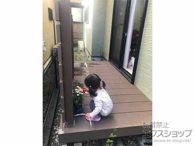 千葉県千葉市ののウッドデッキ マージウッドデッキ 施工例