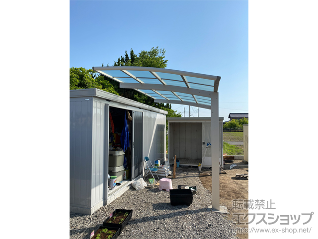 埼玉県加須市ののカーポート レイナポートグラン　積雪〜20cm対応 施工例