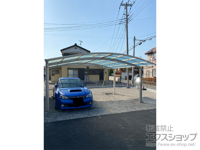 埼玉県加須市ののカーポート レイナツインポートグラン　積雪〜20cm対応 施工例