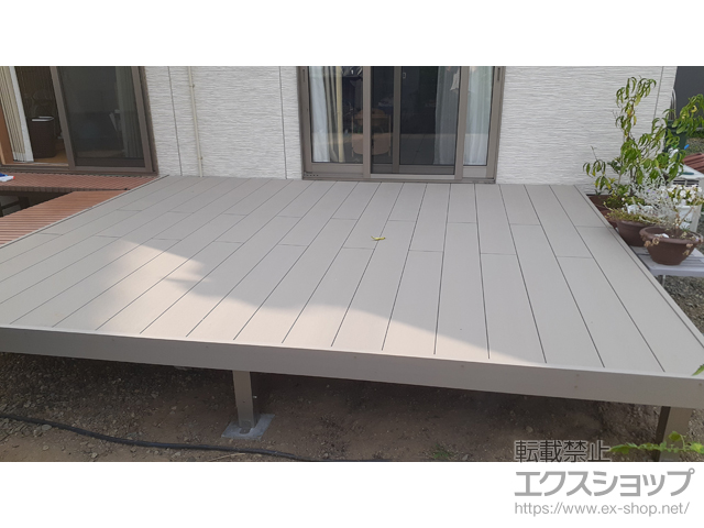 長野県長野市ののウッドデッキ リウッドデッキ 200 施工例