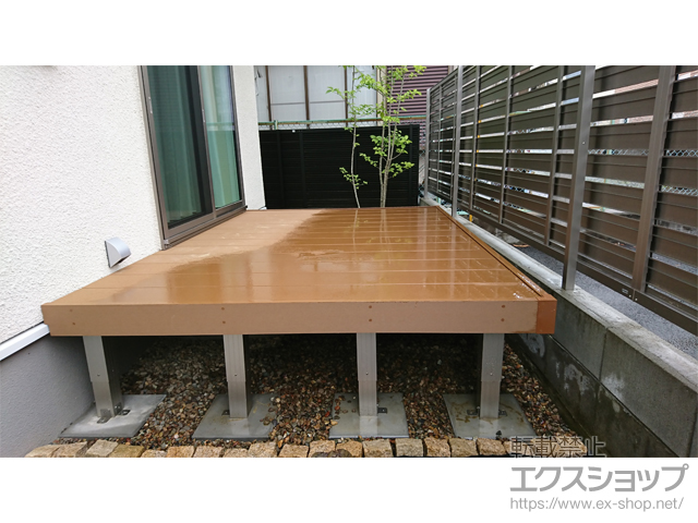 宮城県仙台市ののウッドデッキ リウッドデッキ 200 施工例