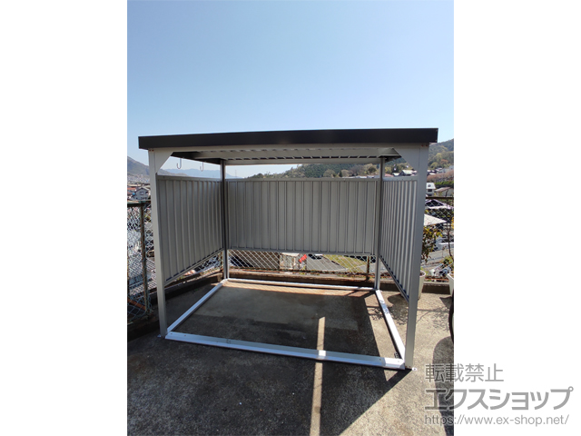 広島県広島市のの物置・屋外倉庫 万能物置 DM-10型 壁パネル通常タイプ DM-10型 施工例