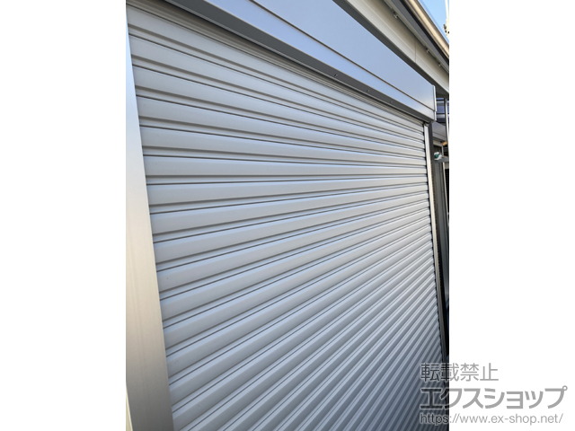 奈良県北葛城郡広陵町のLIXIL リクシル（トステム）の窓シャッター リフォームシャッター 手動式 標準タイプ *バルコニー納まり 施工例