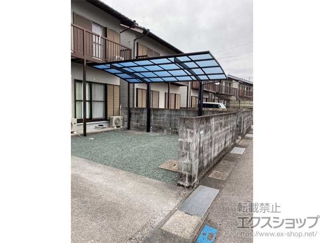 高知県南国市ののカーポート レイナポートグラン　積雪〜20cm対応 施工例