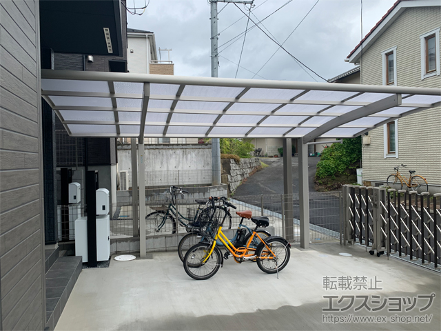 千葉県我孫子市ののカーポート プレシオスポート 積雪〜20cm対応 施工例