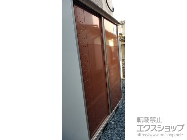 福島県いわき市のの物置・屋外倉庫 グランプレステージジャンプ 1695×530×1900 GP-175A-T-TR 施工例