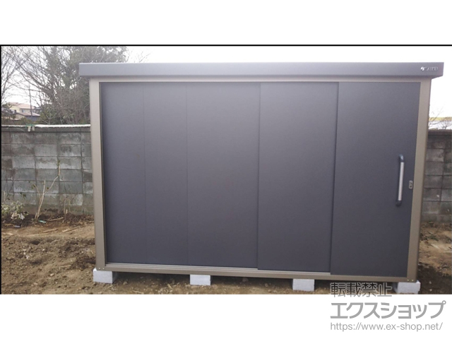 埼玉県羽生市のの物置・屋外倉庫 エスケーエイト SK8-180 一般型 3000×2000×1940 SK8-180-GK 施工例