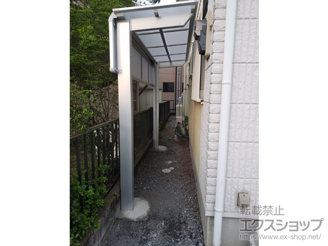 埼玉県大里郡寄居町ののサイクルポート・駐輪場 ネスカFミニ (フラットスタイル) 積雪〜20cm対応 施工例
