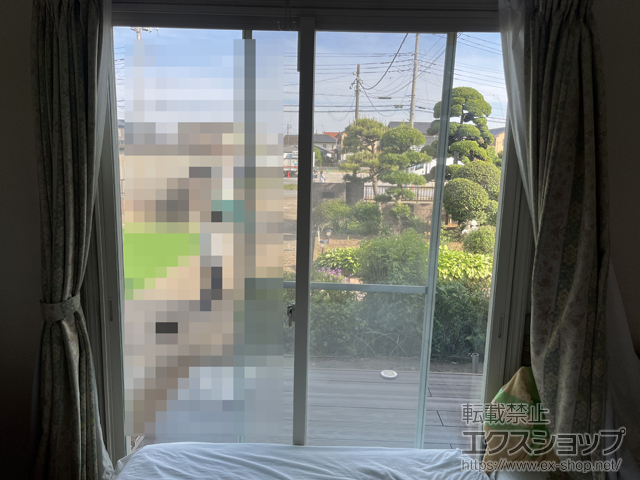 埼玉県越谷市のの玄関ドア、二重窓（内窓） インプラス 引違い窓 2枚建 施工例