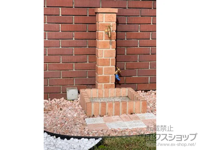 神奈川県横浜市のユニソン(UNISON)の立水栓・ガーデンシンク・水栓柱 ネオキャスティ 施工例
