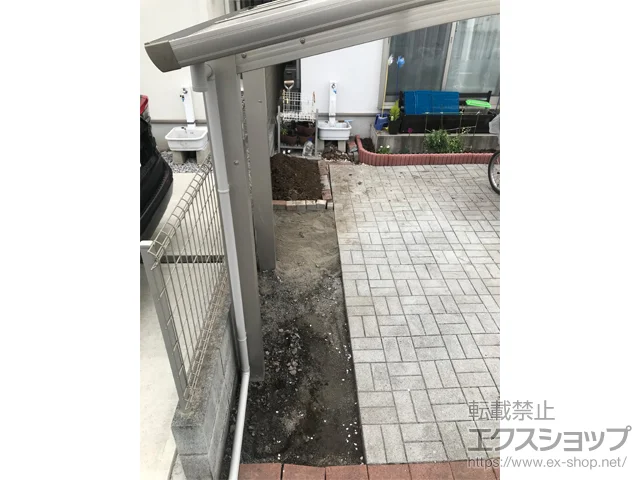 東京都八王子市のYKKAPの 雨樋部品セット 施工例