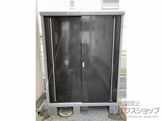 埼玉県志木市のの物置・屋外倉庫 シンプリー 一般型 1520×755×1903 MJX-157E-EB 施工例