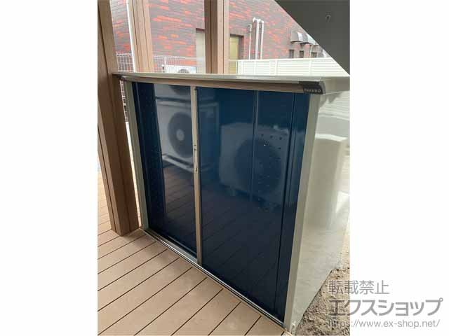 神奈川県海老名市のの物置・屋外倉庫 グランプレステージジャンプ 1488×900×1400 GP-159C-F-DB 施工例