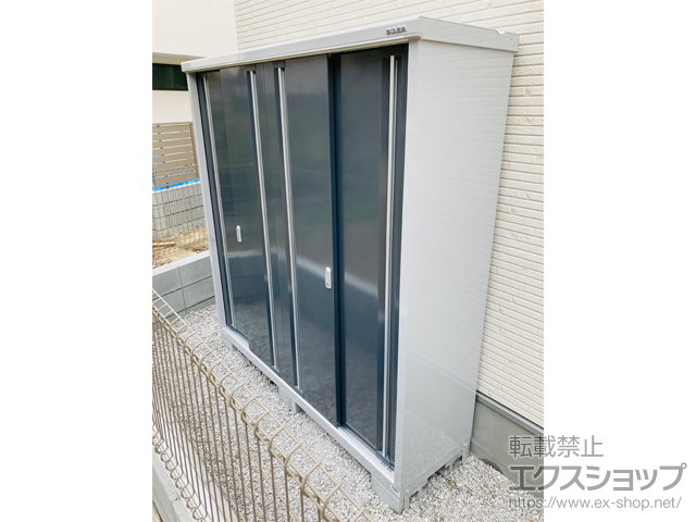 神奈川県川崎市のの物置・屋外倉庫 シンプリー 一般型 1940×515×1903 MJX-195E-CG 施工例