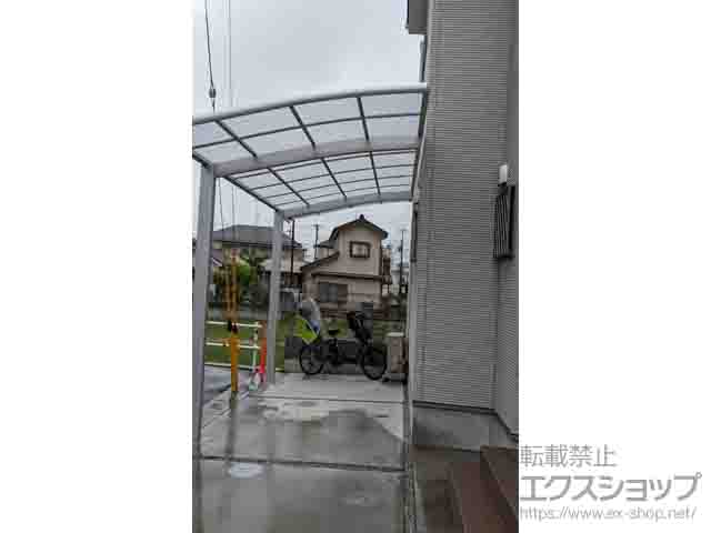 東京都府中市ののカーポート ネスカR (ラウンドスタイル) 積雪〜20cm対応 施工例