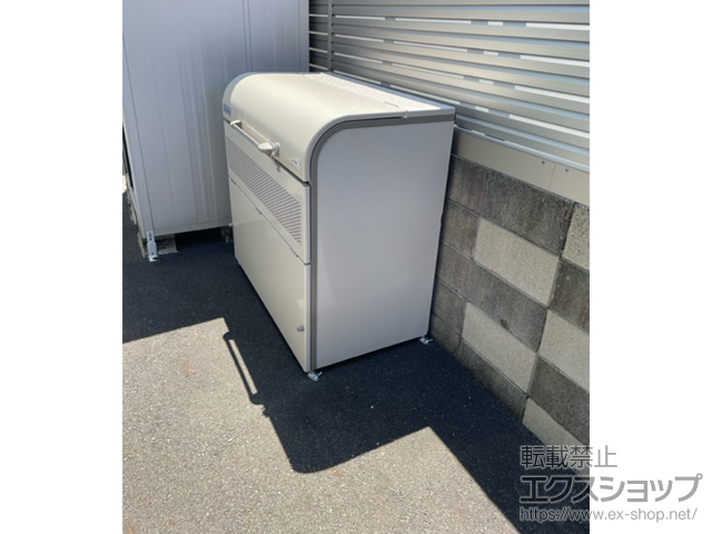 宮崎県延岡市ののゴミステーション ダストピット Uタイプ DPUB-800 800L 施工例