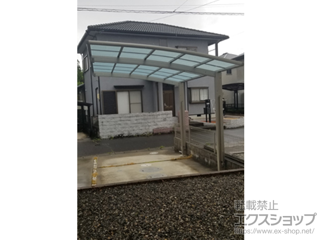 三重県伊賀市ののカーポート レイナポートグラン　積雪〜20cm対応 施工例