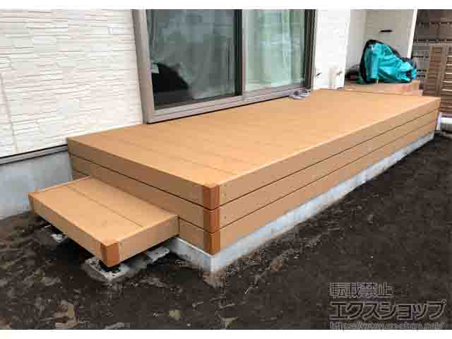 神奈川県横浜市ののウッドデッキ マージウッドデッキ 施工例