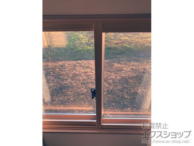 新潟県胎内市のの風除室、二重窓（内窓） 【01】インプラス 引違い窓 2枚建 施工例