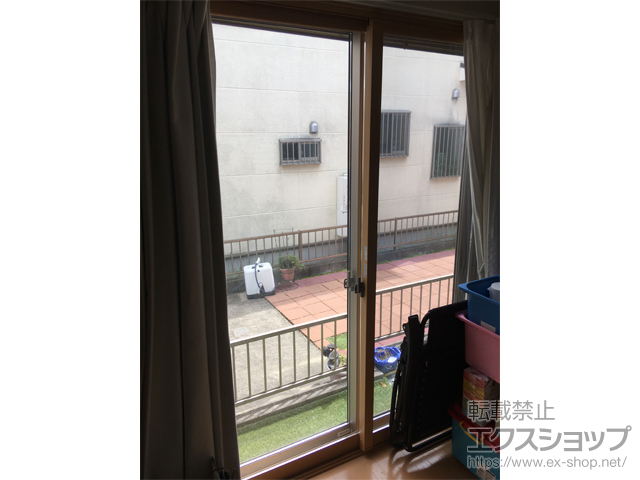 愛知県尾張旭市のの二重窓（内窓） インプラス 引違い窓 2枚建 施工例