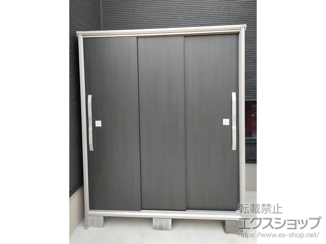 千葉県四街道市のの物置・屋外倉庫 エスモ 一般型 1650×924×1913 ESF-1609A-WE 施工例