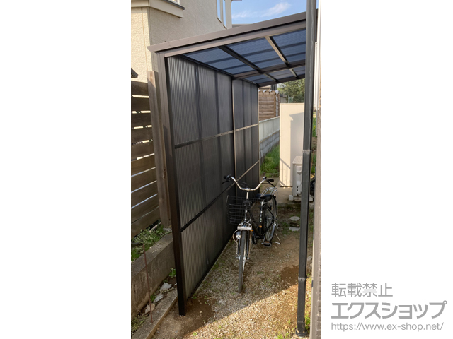 群馬県邑楽郡大泉町ののストックヤード ストックヤードII オープンタイプ 積雪〜20cm対応 施工例