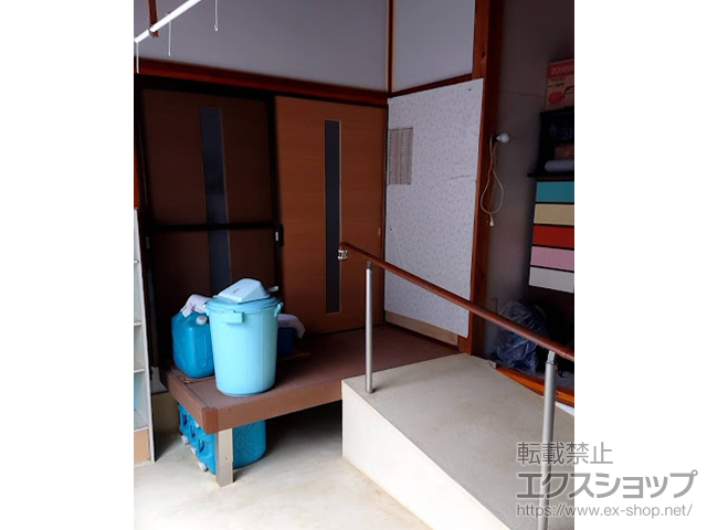 鳥取県境港市ののウッドデッキ マージウッドデッキ 施工例