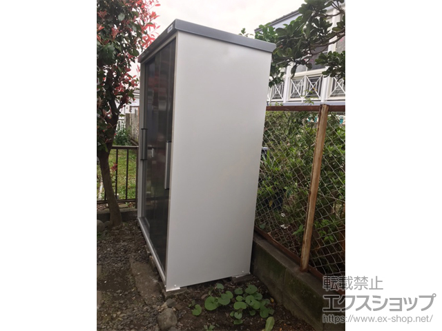 神奈川県横浜市のの物置・屋外倉庫 クール COOL-1575 一般型 1500×750×1947 COOL-1575-GM 施工例