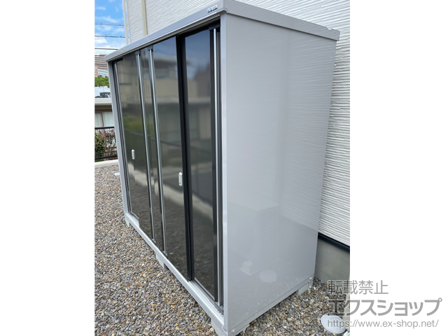 愛知県岡崎市のの物置・屋外倉庫 シンプリー 一般型 2160×905×1903 MJX-219E-EB 施工例