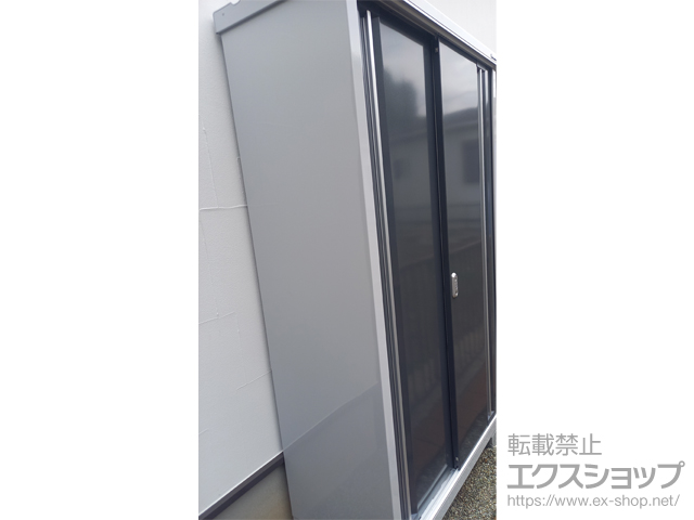 神奈川県川崎市のの物置・屋外倉庫 シンプリー 一般型 1100×515×1903　MJX-115E-CG 施工例