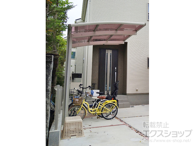 東京都日野市ののサイクルポート・駐輪場 レイナポートグランミニ 積雪〜20cm対応 施工例