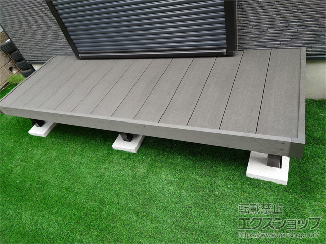 千葉県印西市ののウッドデッキ リウッドデッキ 200 施工例
