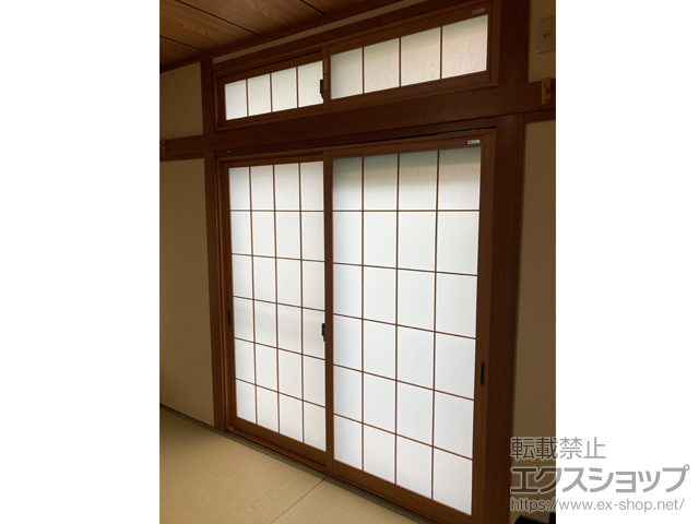 大阪府高槻市のの二重窓（内窓） インプラス 引違い窓 2枚建 施工例