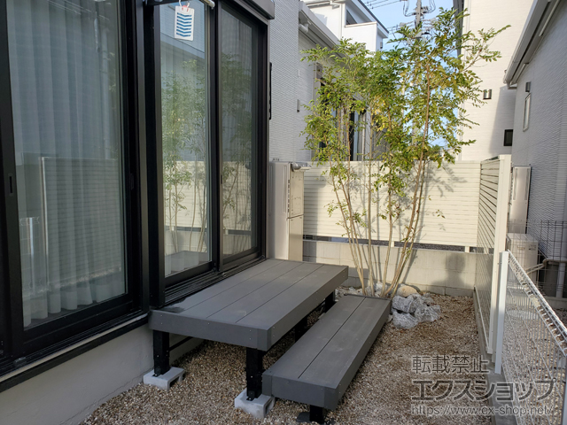 愛知県刈谷市ののウッドデッキ リウッドデッキ 200 施工例